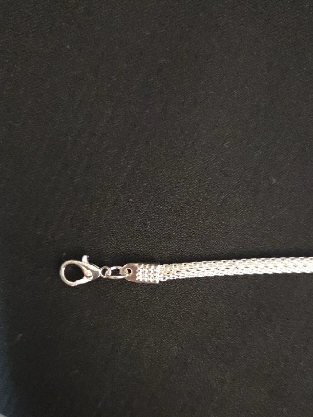 Silver Tone Double Heart Chain Bracelet With Extender 7in - Women Jewelry